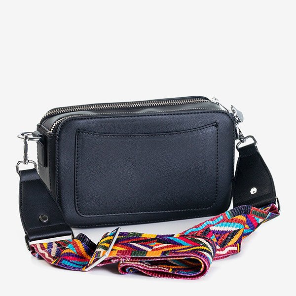 Kleine Umhängetasche in Weiß mit dekorativem Riemen - Handtaschen 1