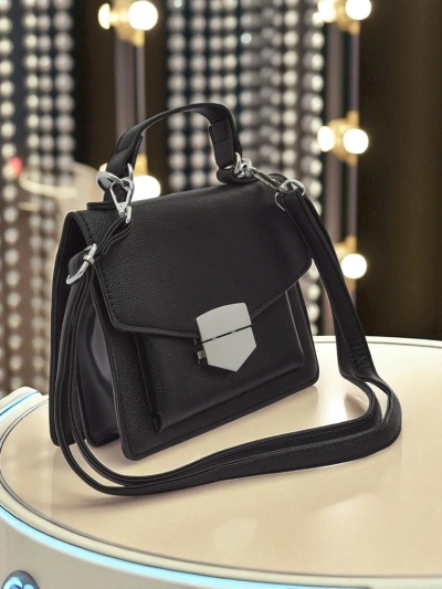 Royalfashion Damen Umschlaghandtasche mit Griff Amalthea Avorio