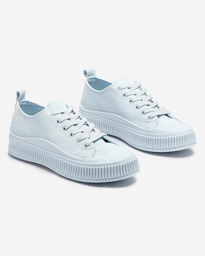 Hellblaue Damen Turnschuhe Dollof- Footwear