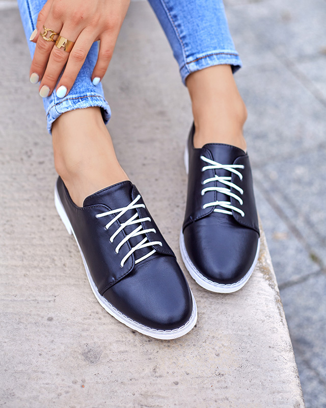 Schwarze Damenschuhe Uwem- Footwear