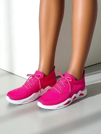 Royalfashion Stoff Damen Sneakers Kaenno