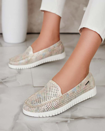 Royalfashion Damen durchbrochene Mokassins Nafis