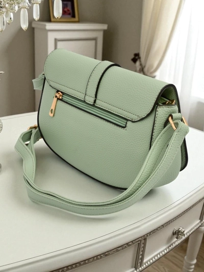 Royalfashion Kleine Damenhandtasche aus Ökoleder Moderno Viva