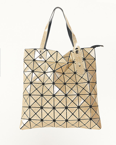 Goldene Damen-Brokathandtasche - Handtaschen