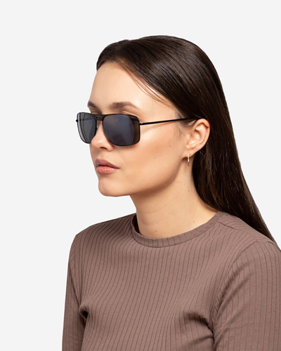 Royalfashion Sonnenbrille mit schwarzem Rahmen