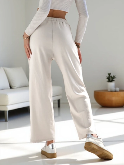 Royalfashion Damenweiten Jogginghosen mit Strass