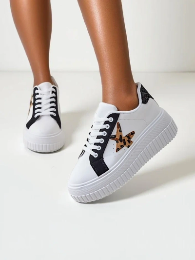 Royalfashion Damen-Plattform-Sportsneaker Elin