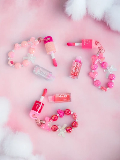 Lipgloss für Kinder mit Armband Farblos