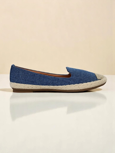 Royalfashion Damen-Espadrilles aus Öko-Wildleder Bombei