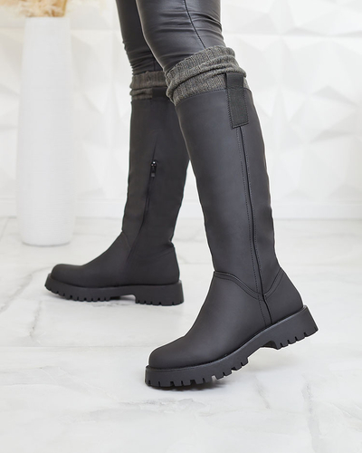 Royalfashion Damenstiefel in schwarz Denesis