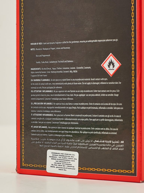 Натхнений парфумована вода для чоловіків Версія на Red