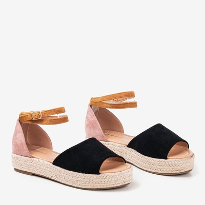 Bunte Damensandalen a'la espadrilles Mit freundlichen Grüßen - Schuhe 1