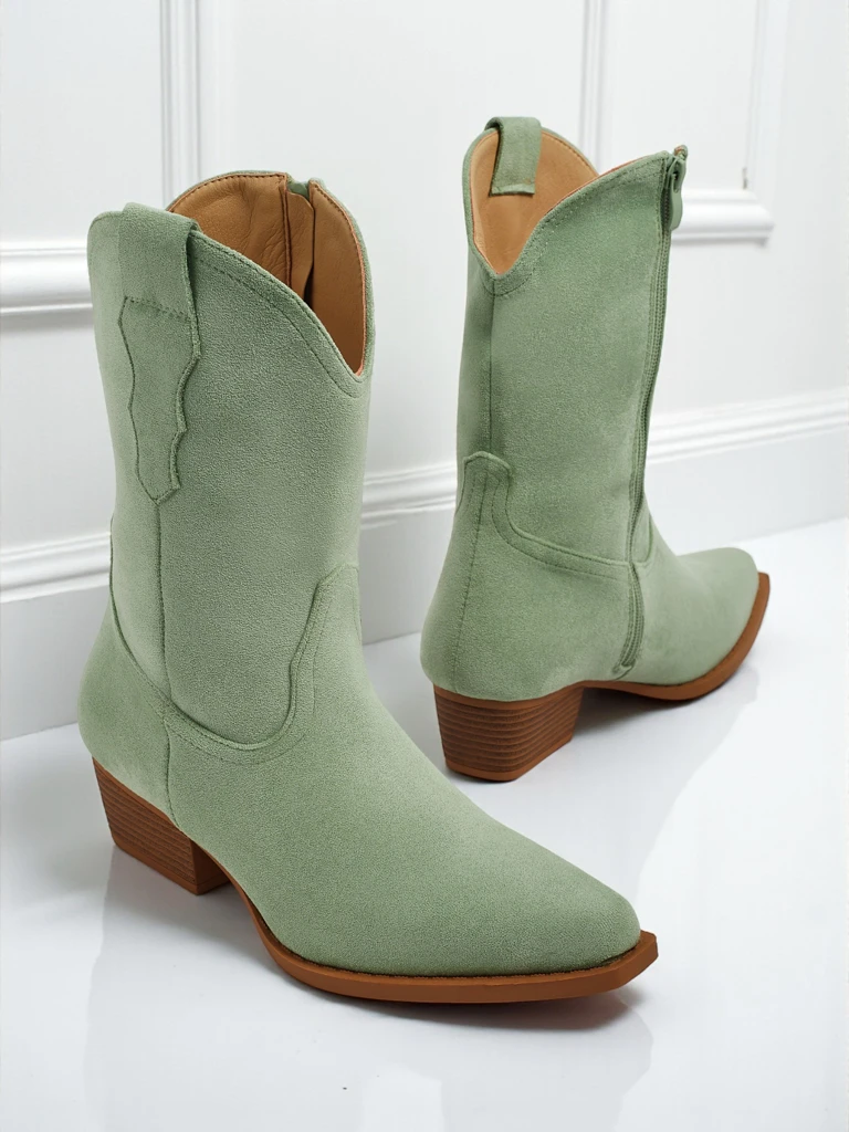 Damen Cowboystiefel Eco-Wildleder SpireHush