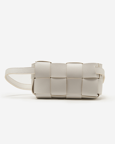 Weiße Nierentasche für Damen - Accessoires