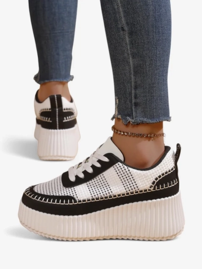 Royalfashion Damen Plattform-Sneaker Siserra