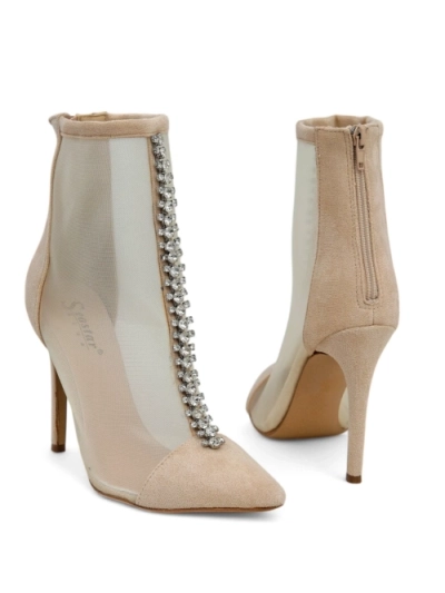 Royalfashion Damen Stiefeletten mit Stiletto-Absatz Amaelika