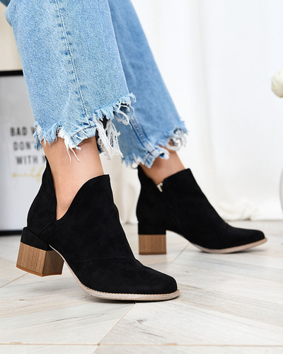 Schwarze Damenstiefeletten Jeneuer - Footwear