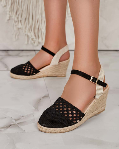 Royalfashion Damen Sintoles Espadrilles auf einem Absatz