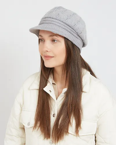 Royalfashion Damenmütze mit Schirm