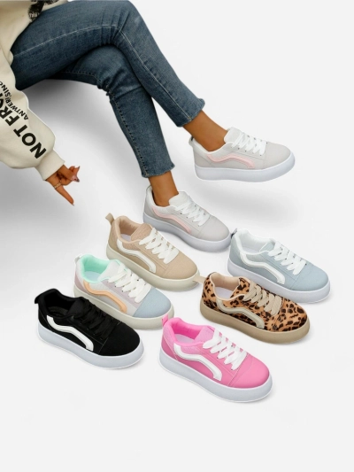 Royalfashion Damen Plattform Sportsneaker Ensis
