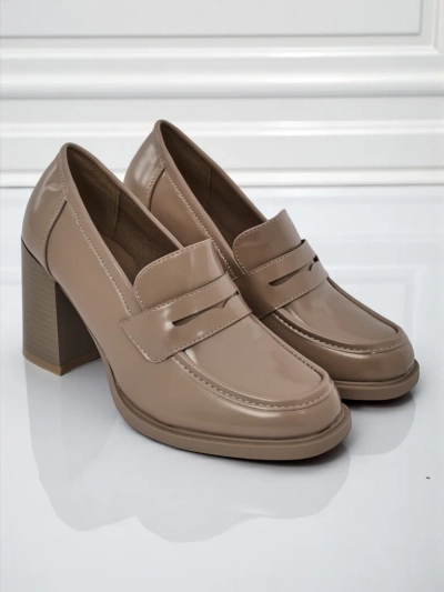 Royalfashion Damen Mokassins mit Absatz Minerva