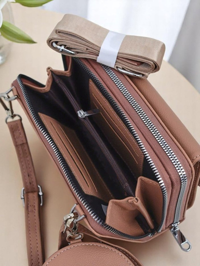 Royalfashion Multifunktionale Handtasche-Geldbörse mit Riemen FlexiBag