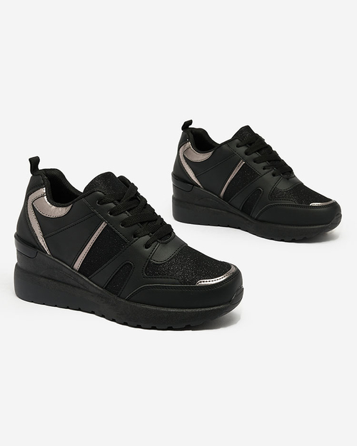 Royalfashion Бежево-коричневі жіночі спортивні кросівки на платформі Lacyrllia