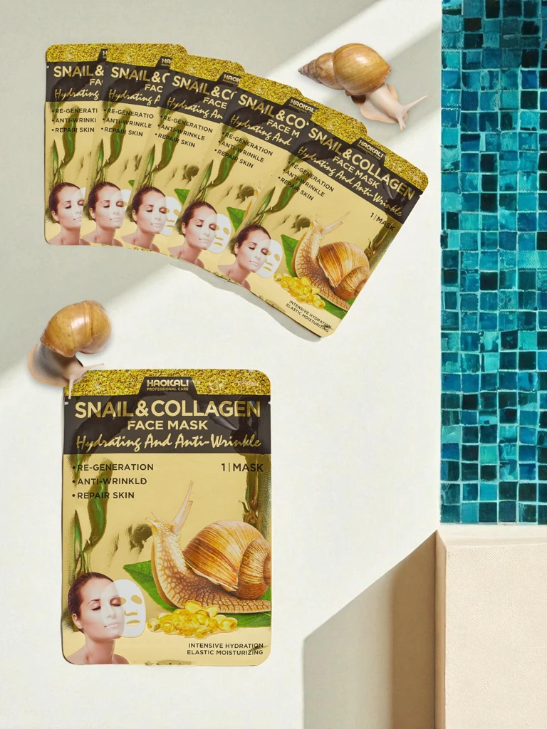 HydraVenus Collagen Snail Mask – intensive Feuchtigkeit und Hautregeneration