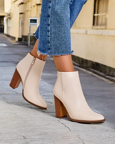 Royalfashion Damen Stiefeletten mit Stiletto-Absatz Toemi