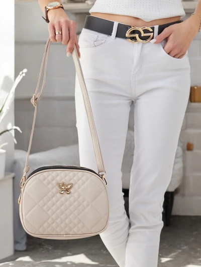 Royalfashion Oval kleine Damenhandtasche aus Eco-Leder