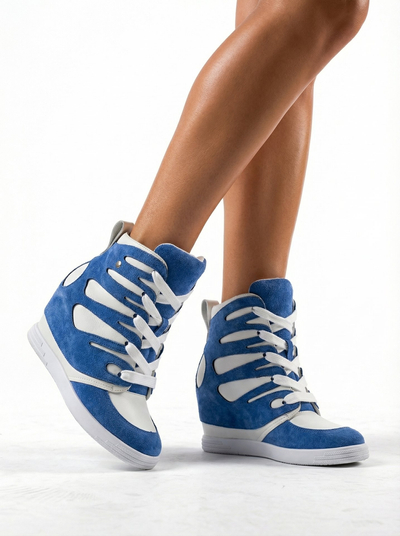 Royalfashion Sportliche Damenstiefel mit Pamstinsa-Absatz