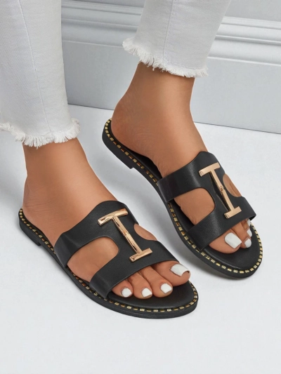 Royalfashion Damen-Sandalen flach Maya Louise