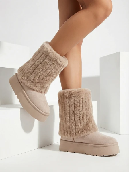 Royalfashion Damen Schneestiefel Rinemo