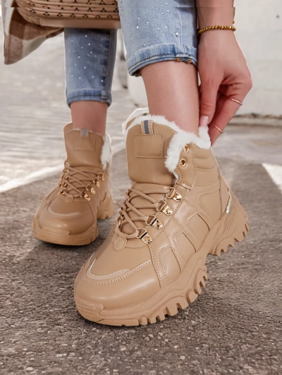 Royalfashion Damen-Sneaker mit flauschigem Futter Megigna