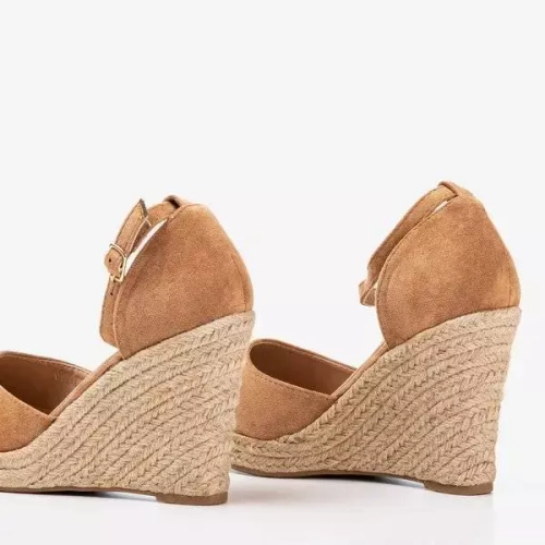 Коричневі еспадрилі на клині Bonita - Взуття 1