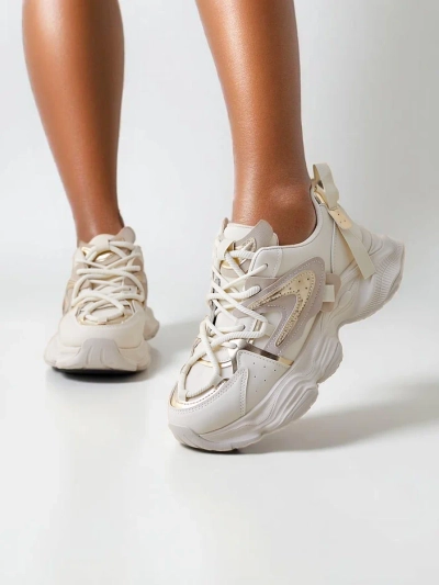 Royalfashion Damen Sportsneaker auf einer dickeren Sohle Quua