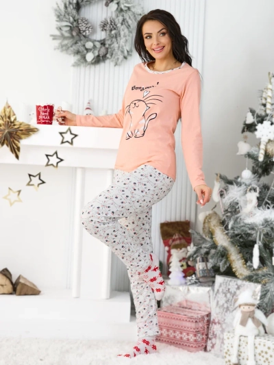 Royalfashion Damenpyjama mit Druck