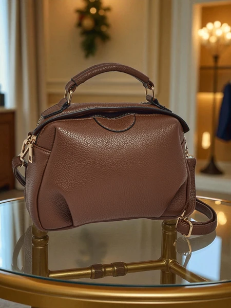 Kleine Damenhandtasche aus Öko-Leder Melisse