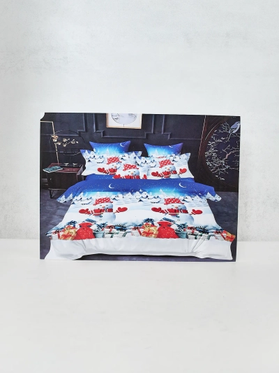 Royalfashion Weihnachtsbettwäsche 200x220 Set 3-TEILIG