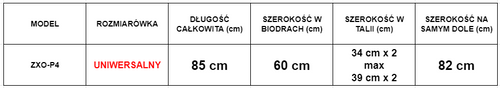 Чорна асиметрична спідниця з червоним квітковим принтом