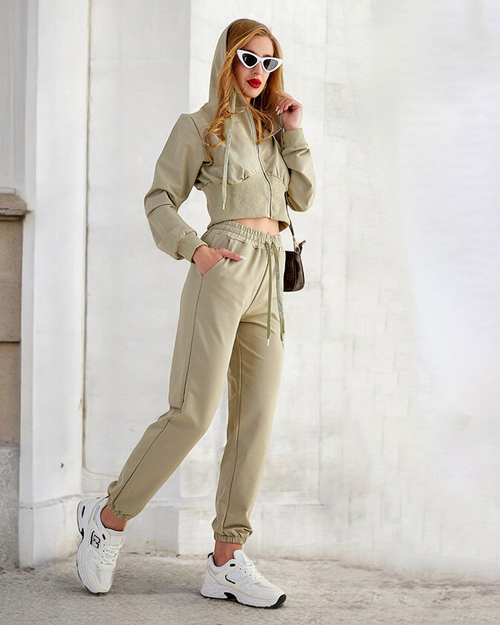 Жіночий бавовняний комплект світшотів Royalfashion