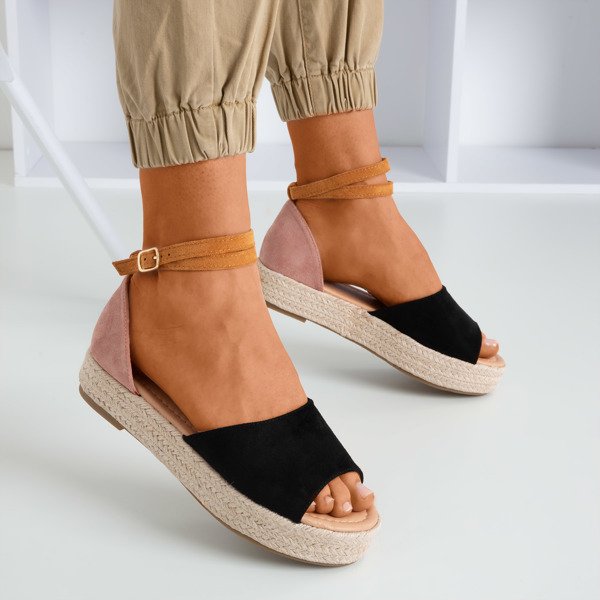 Bunte Damensandalen a'la espadrilles Mit freundlichen Grüßen - Schuhe 1
