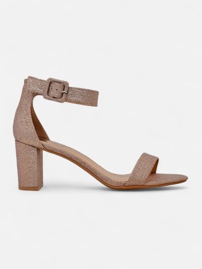 Royalfashion Glitzer Damen Sandalen Montrea