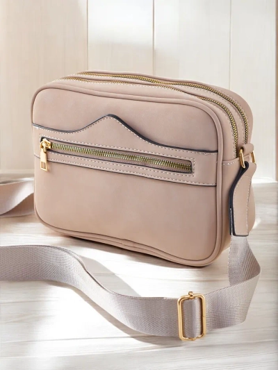 Royalfashion Kleine Damenhandtasche aus mattem Eco-Leder