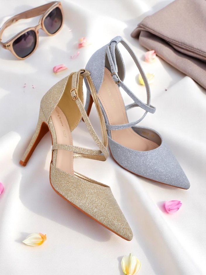 Royalfashion Damen Stiletto Pumps GlamStrap