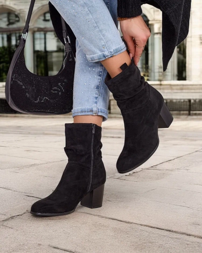 Royalfashion Damenstiefel auf einem Pfosten Omiese
