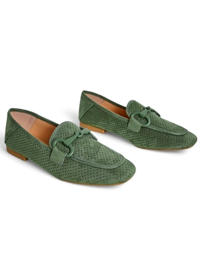 Royalfashion Жіночі перфоровані лофери Laamba