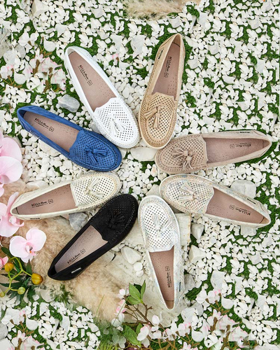 Royalfashion Жіночі ажурні мокасини Molaffa