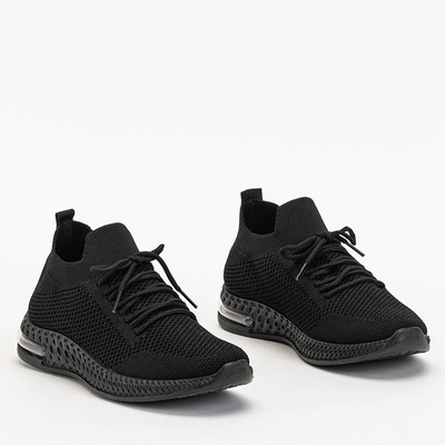 Polermo schwarze Damen Sportschuhe - Schuhe