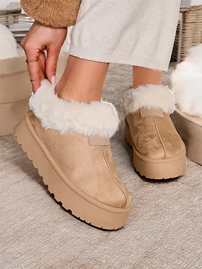 Royalfashion Damen Kurze Schneestiefel Modis